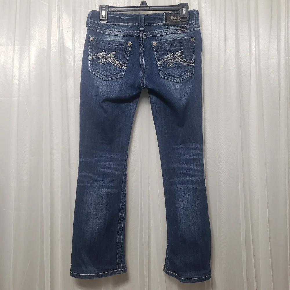 Miss Me Sz 28 JE1045BX Boot Cut Jeans for Buckle **Altered** - Picture 6 of 16